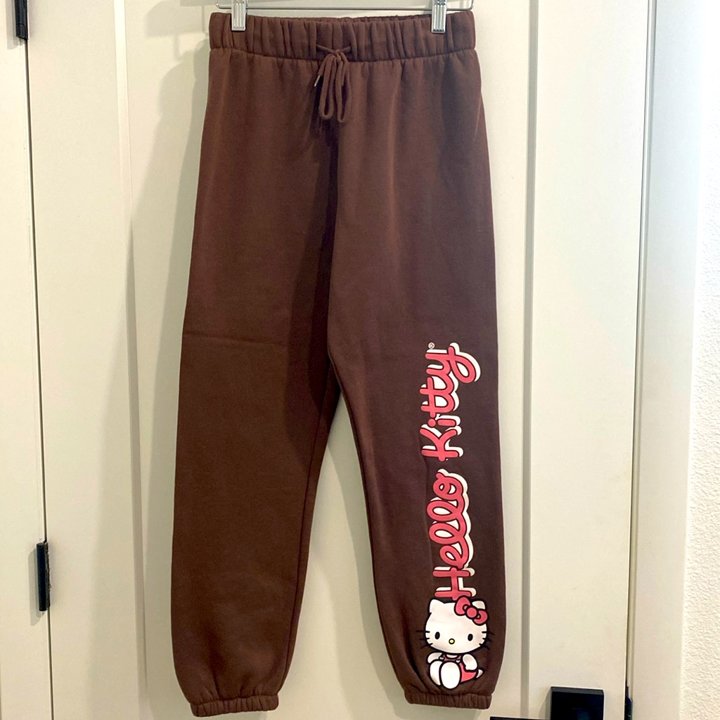 Nwot Hello Kitty Sanrio Jogger Sweatpants Size Small